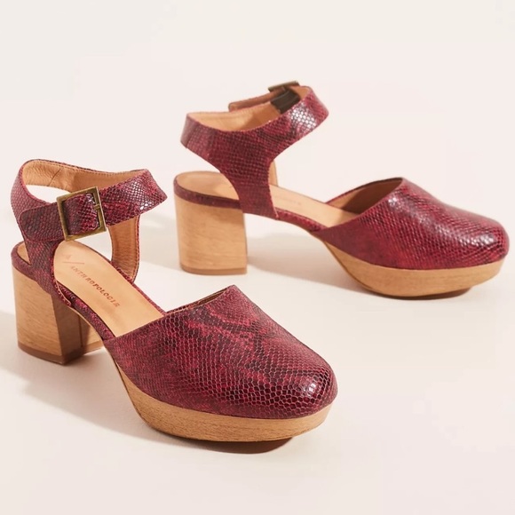 Anthropologie Romy Platform Heels - Picture 2 of 9